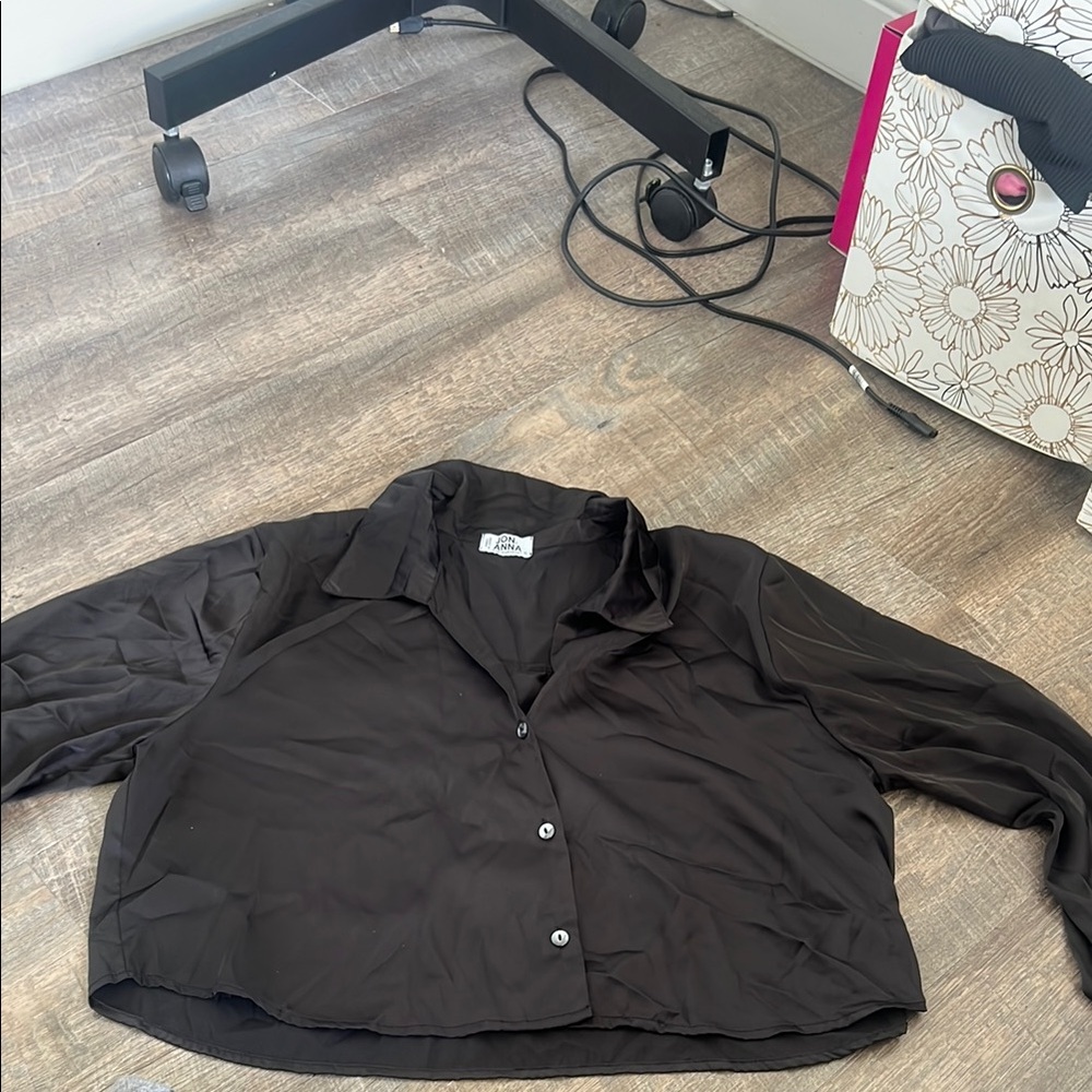 Black Women's Top by Shein